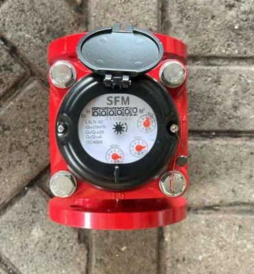 Flow-meter-limbah-air-panas