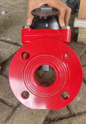 Flow Meter Limbah Air Panas